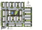 Thumbnail 37 of 37 - Property Map at The Hudson Townhomes, Salt Lake City, Utah 84106
